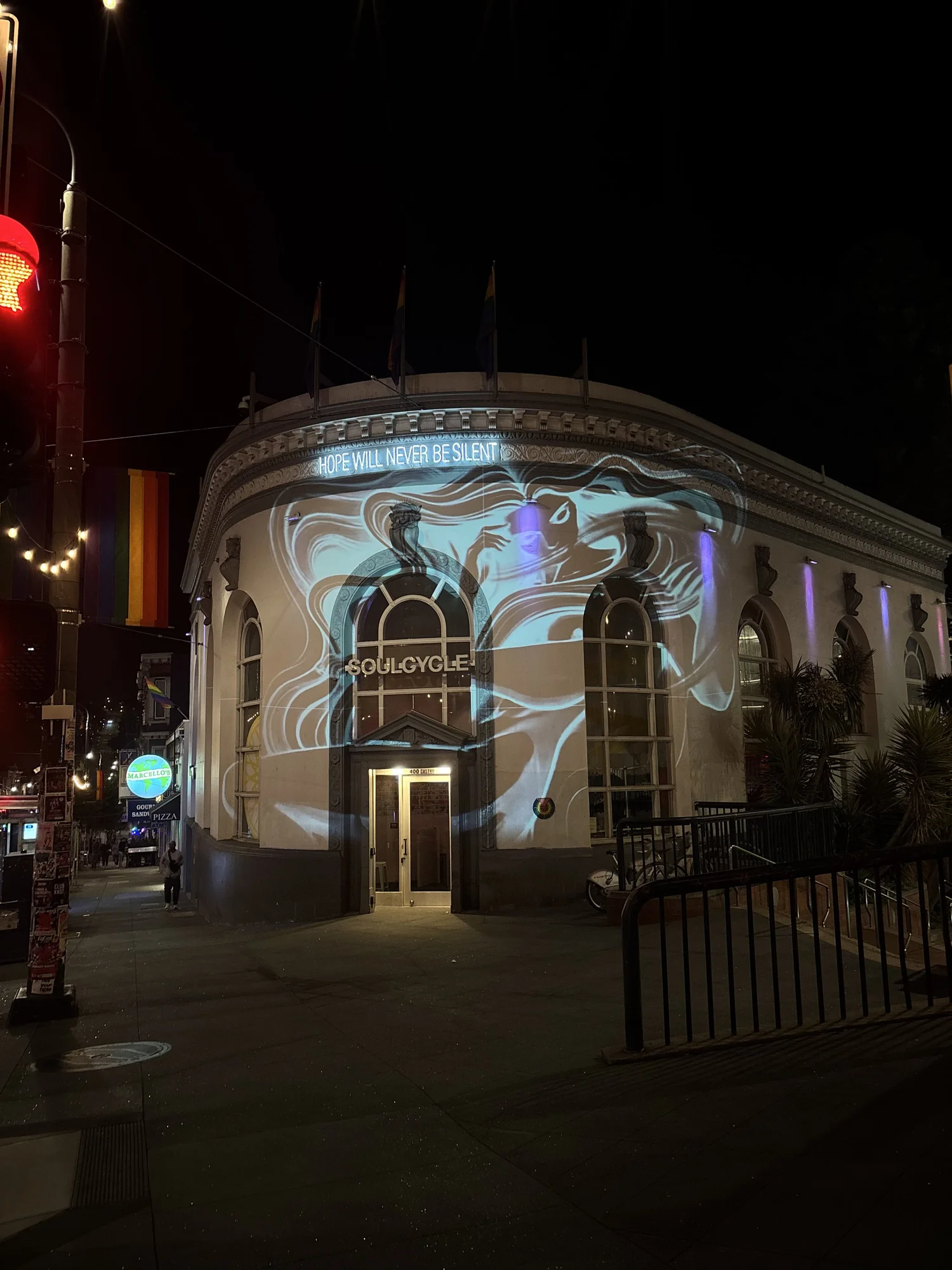 Projection mapping experiment